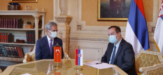 1 July 2021 The National Assembly Speaker in meeting with the Turkish Ambassador to Serbia